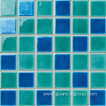 Color Mixed Porcelain Mosaic Tile